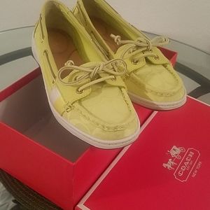 Coach loafers